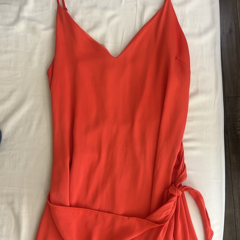 Tie waist dress